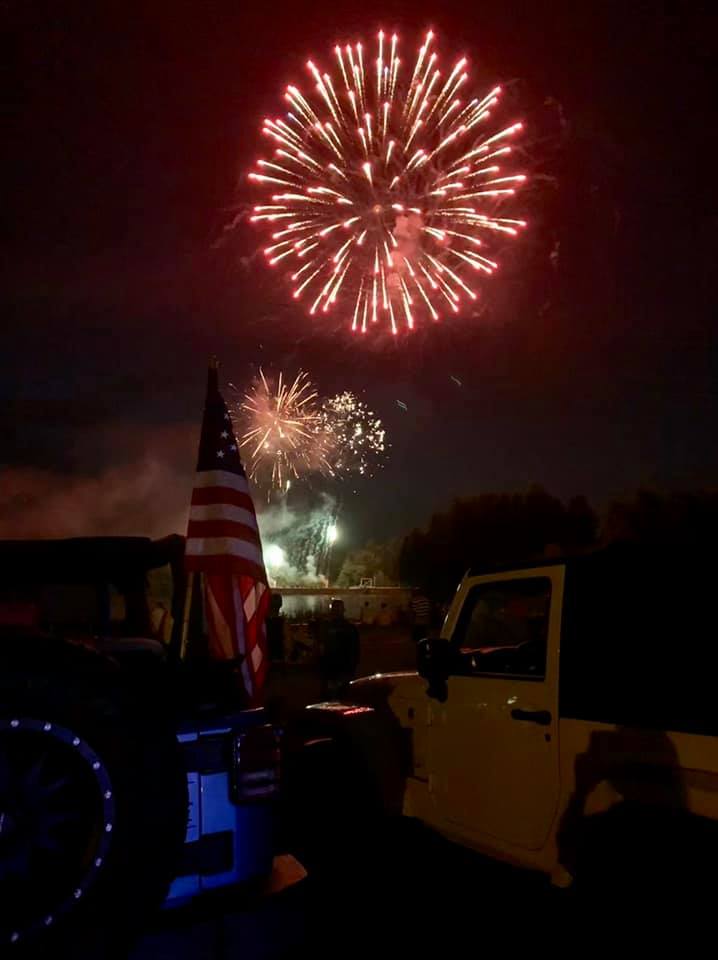 July 4th fireworks