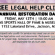 Legal clinic flyer