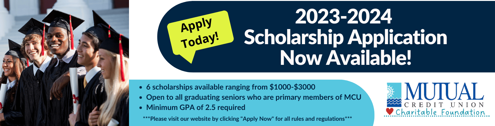 Scholarships for Graduating seniors