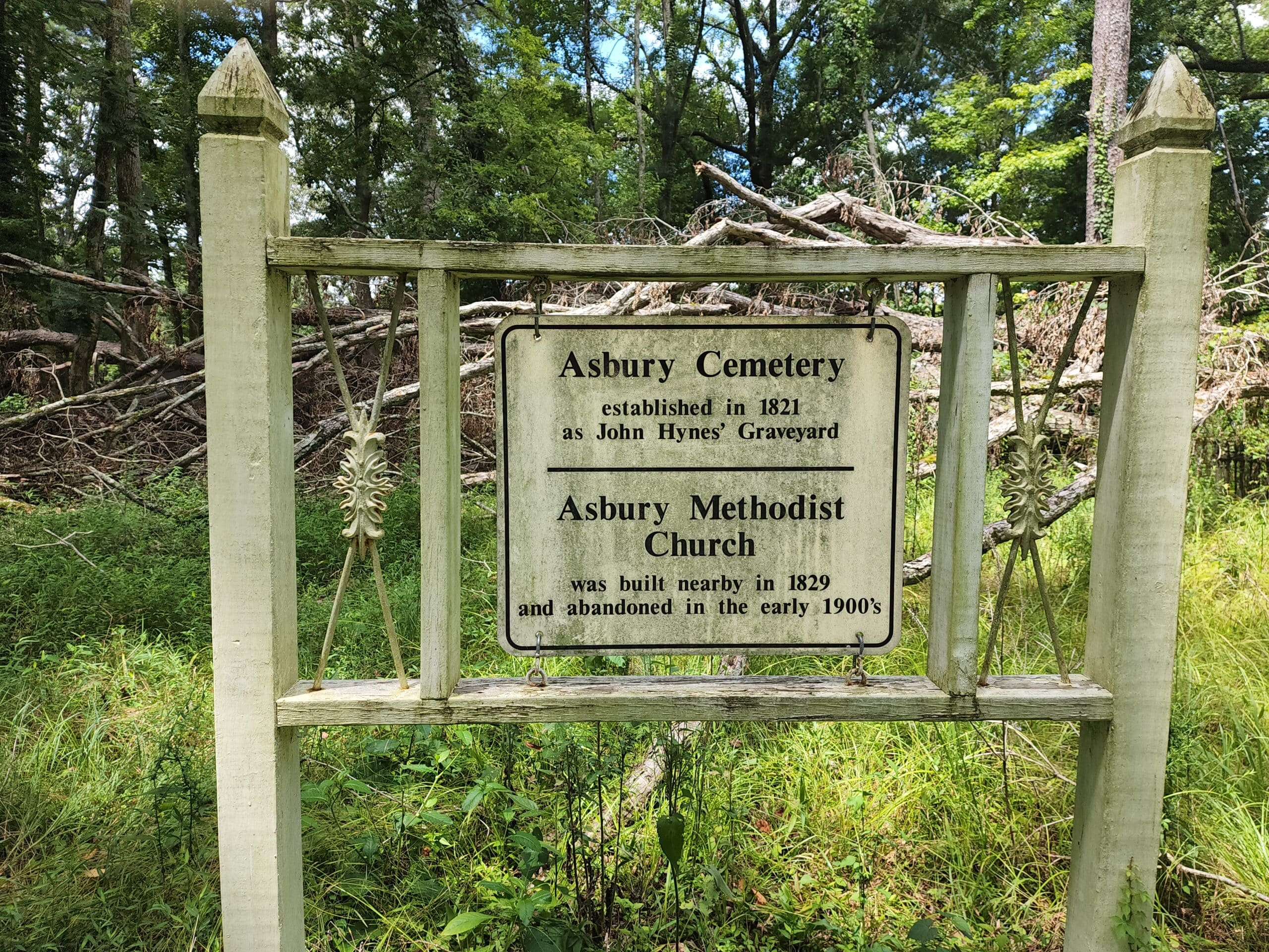 Asbury Cemetery 1800's