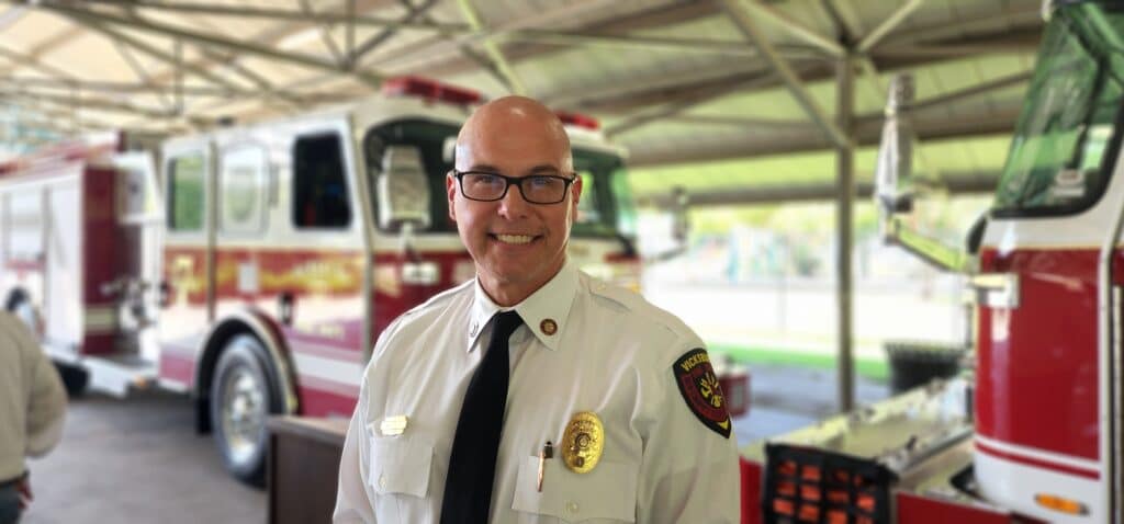 Fire Chief Craig Danczyk. Photo by David Day