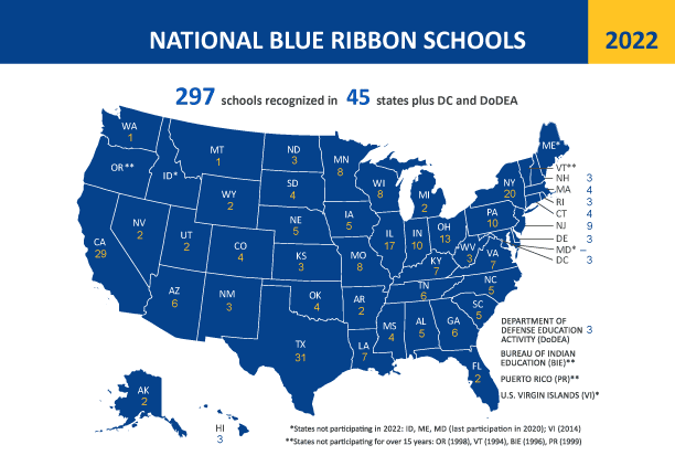 2022 National Blue Ribbon Schools