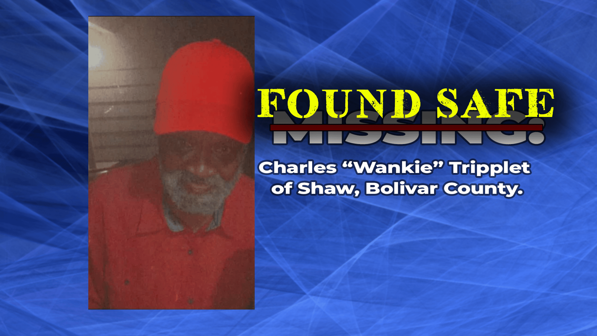 Charles “Wankie” Tripplet missing