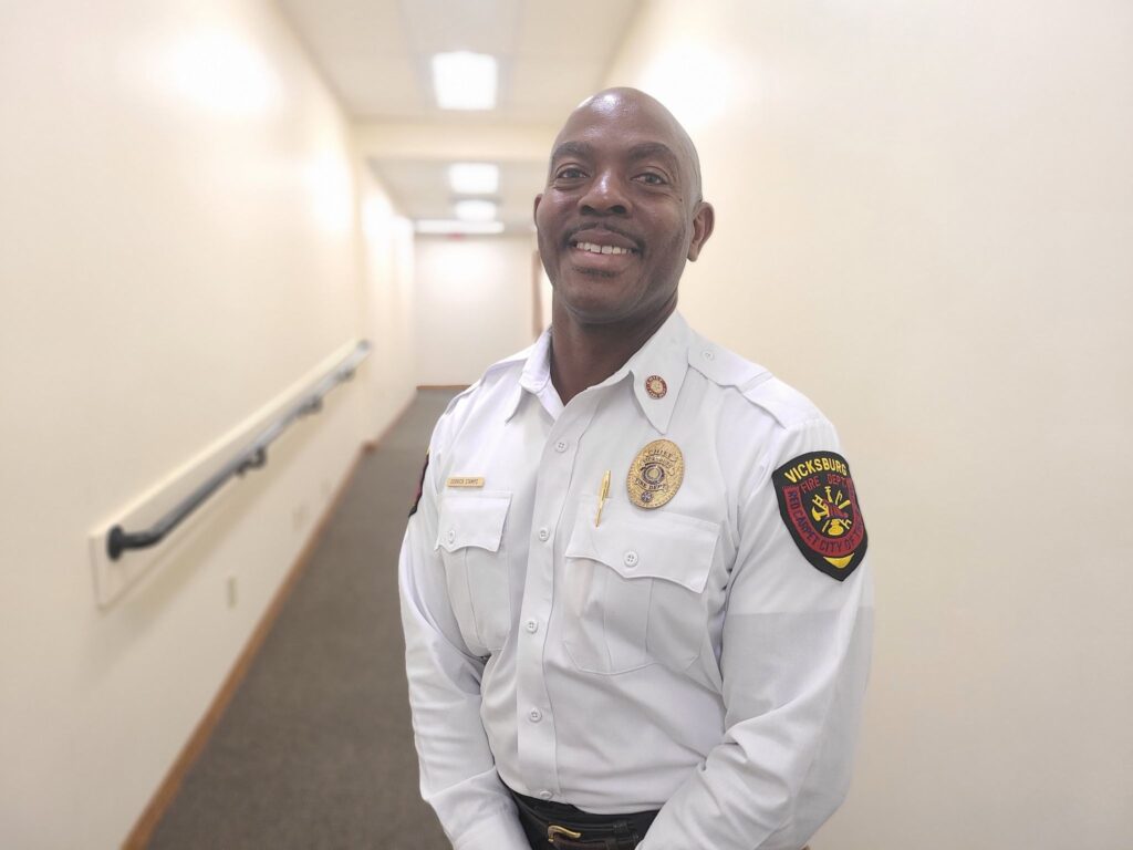 Vicksburg Fire Chief Derrick Stamps