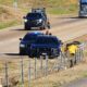 One in custody after car chase