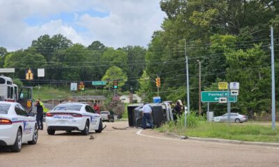 frontage road rollover