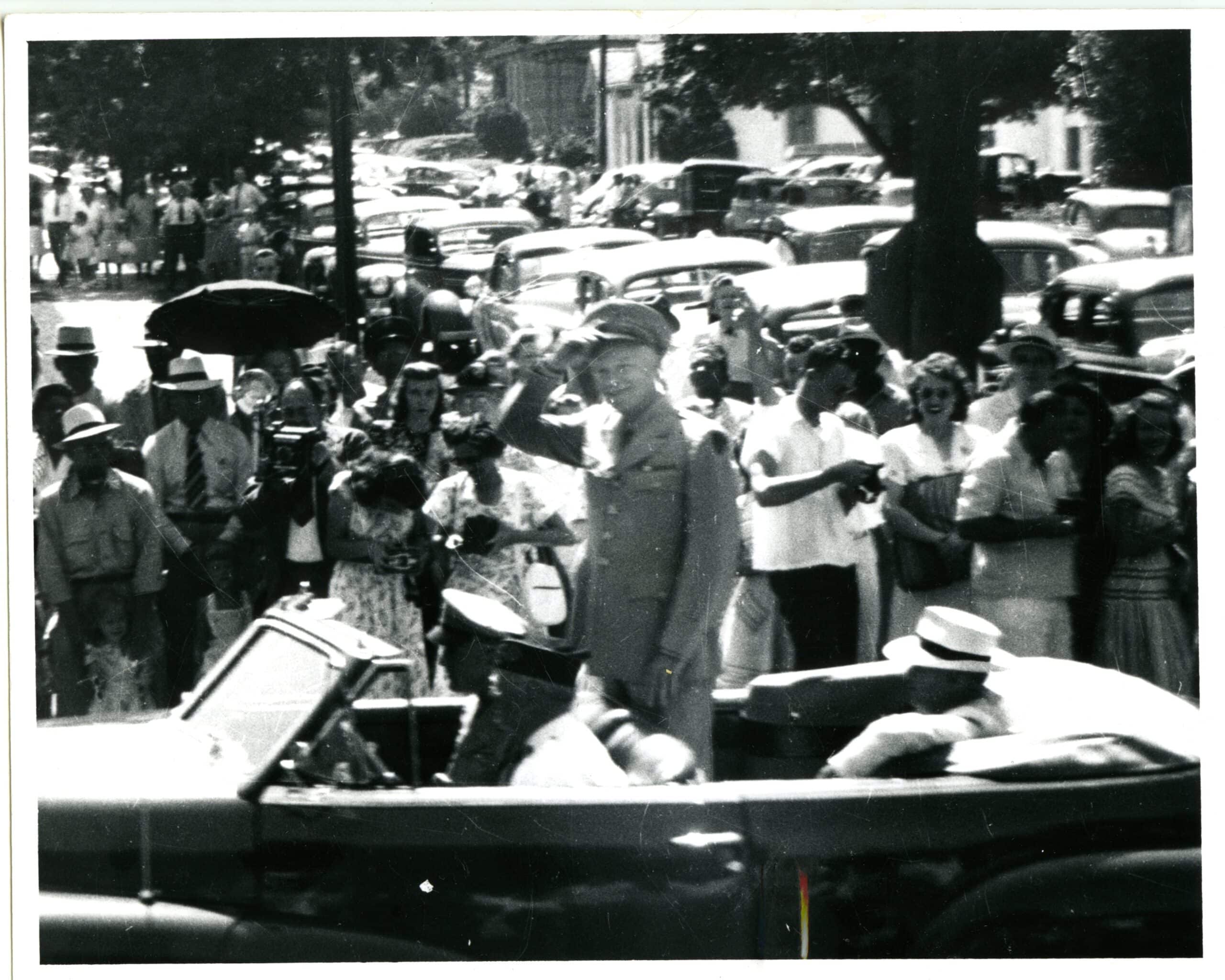 Parade - Eisenhower visit
