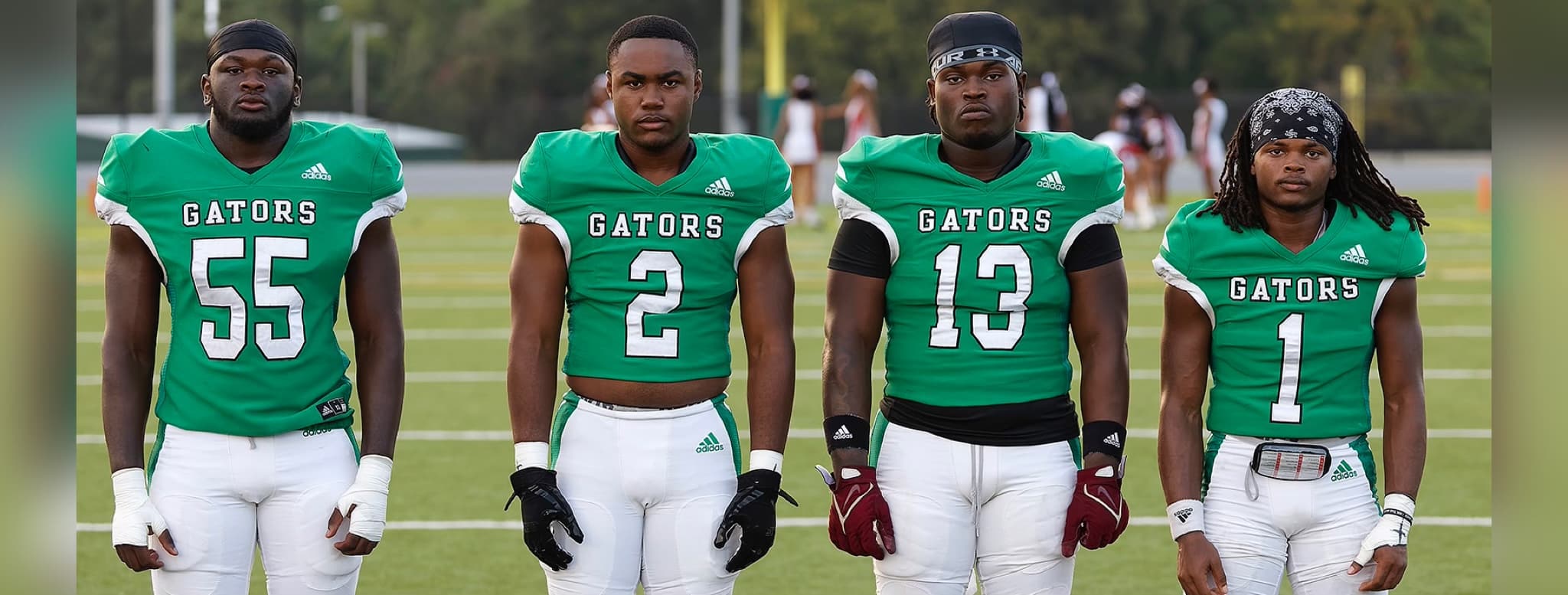 KJ Hill, Malik Montgomery, Demarcus Johnson and Ronnie Alexander