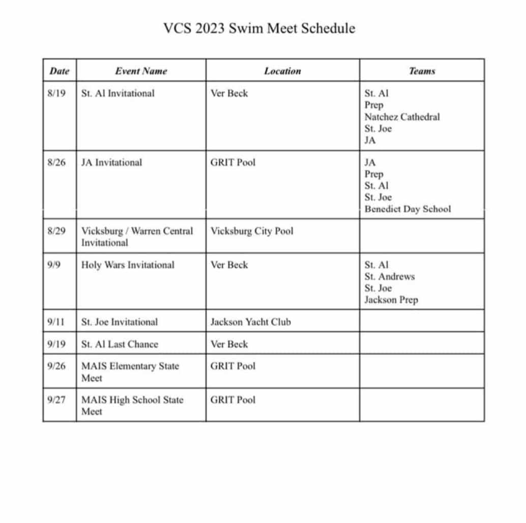 st-aloysius-released-their-2023-swim-schedule-vicksburg-daily-news