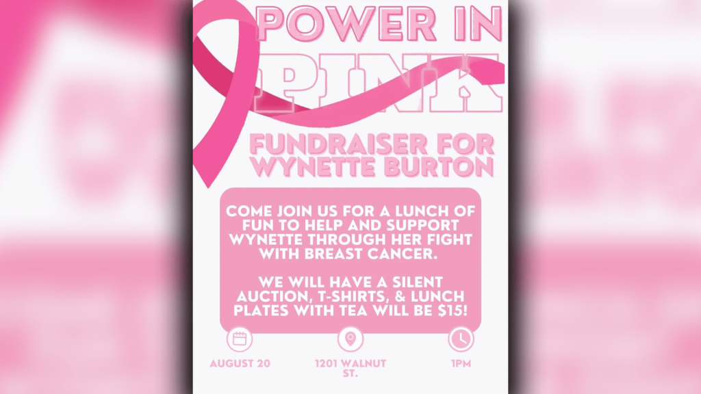Power in Pink event flyer