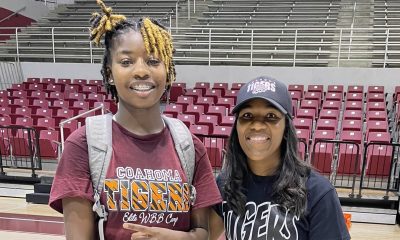 Jae’la Smith and Coach Williams