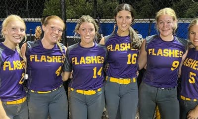 St. Aloysius softball players