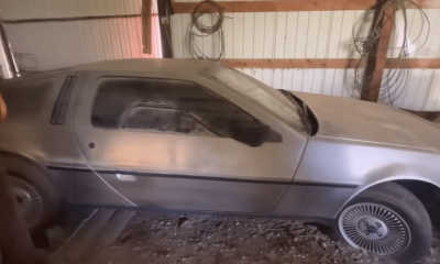 Delorean Find in barn
