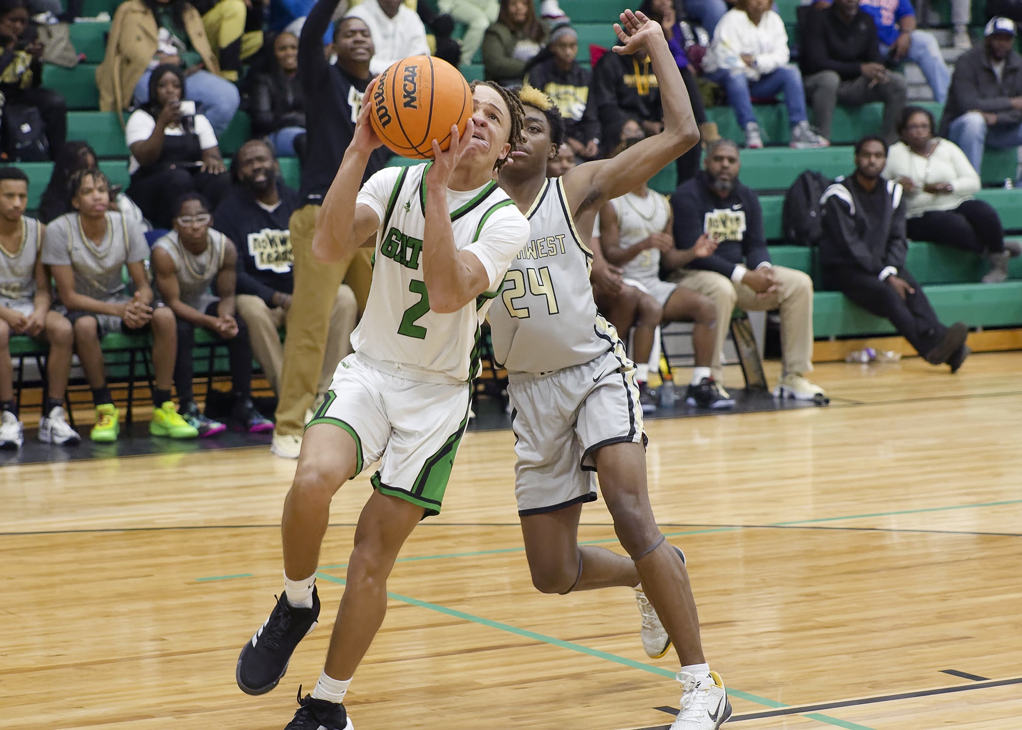 Gators took down the defending state champions in a 6454 win