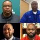 Top L-R Kelvin Carter, Keith Williams, bottom L-R Delvin Thompson and Julius Cosby