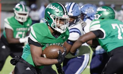 Malik Montgomery running the ball
