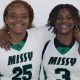 L-R Cynia Johnson and Kierra James