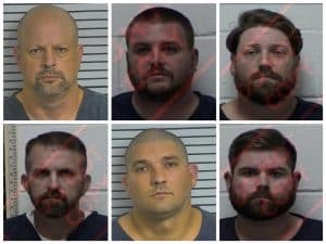 Members of the Rankin County Sheriff's Department's "Goon Squad"
