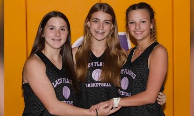 L-R Marley Gibellino, Megan Theriot and Annslee Averett