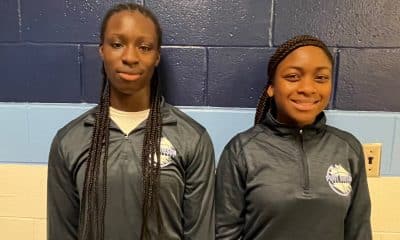 L-R Camara Evans and Ger’Kiya Flowers