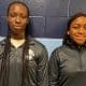 L-R Camara Evans and Ger’Kiya Flowers