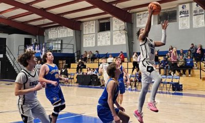 Noah Porter shooting the ball