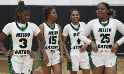 L-R Kierra James, Clajessa Albert, Rodrianna Hall and Cynia Johnson