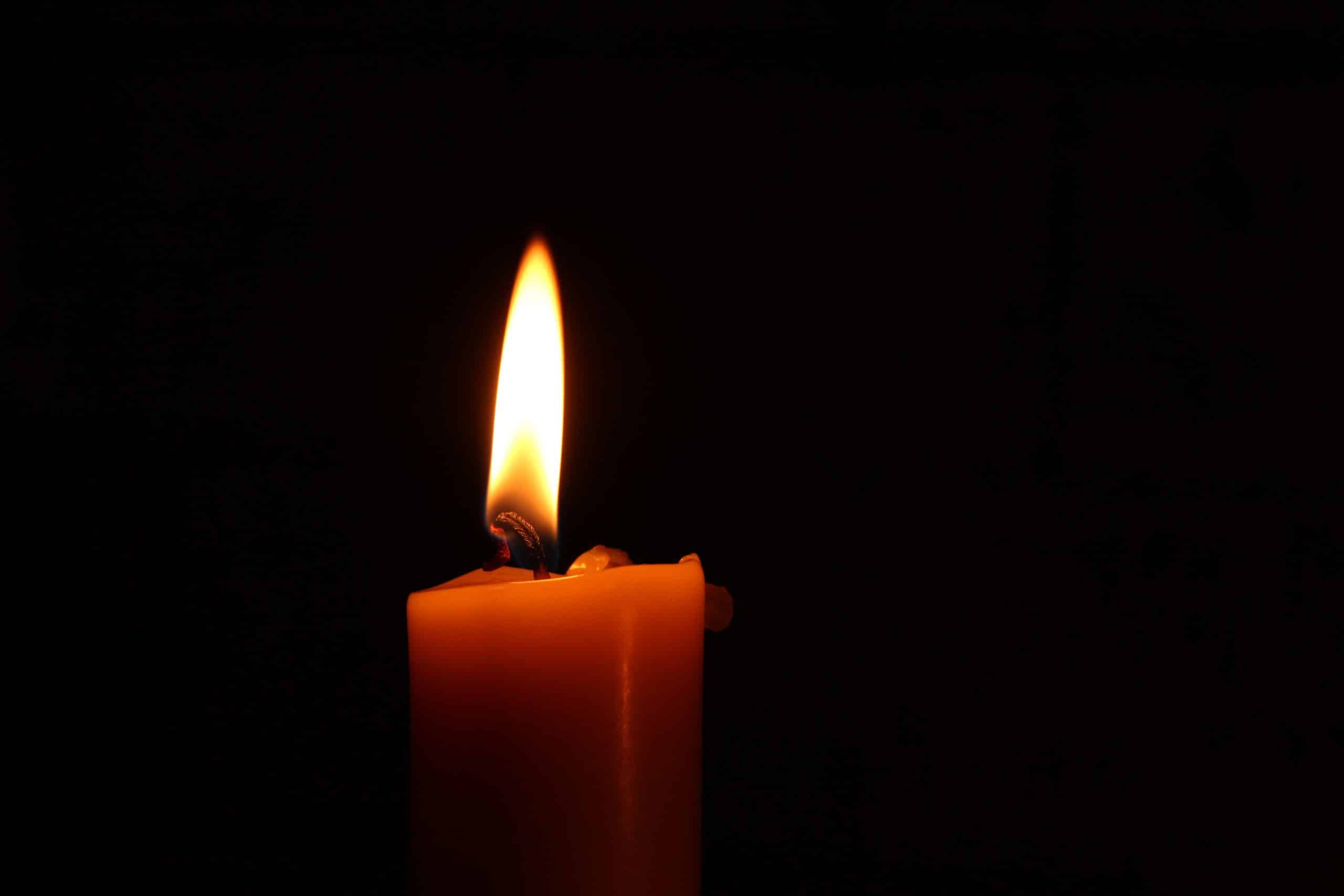 Candle for obits with no photo