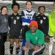 L-R Samantha Bailey, Allan Allen, Joey Courville, Trinity McGloster, Gavin Pugh and Maurice Gilliam in front