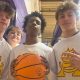 L-R Keller Bradley, Dru Gleese, Walt Andrews and Adam Dorbeck in back