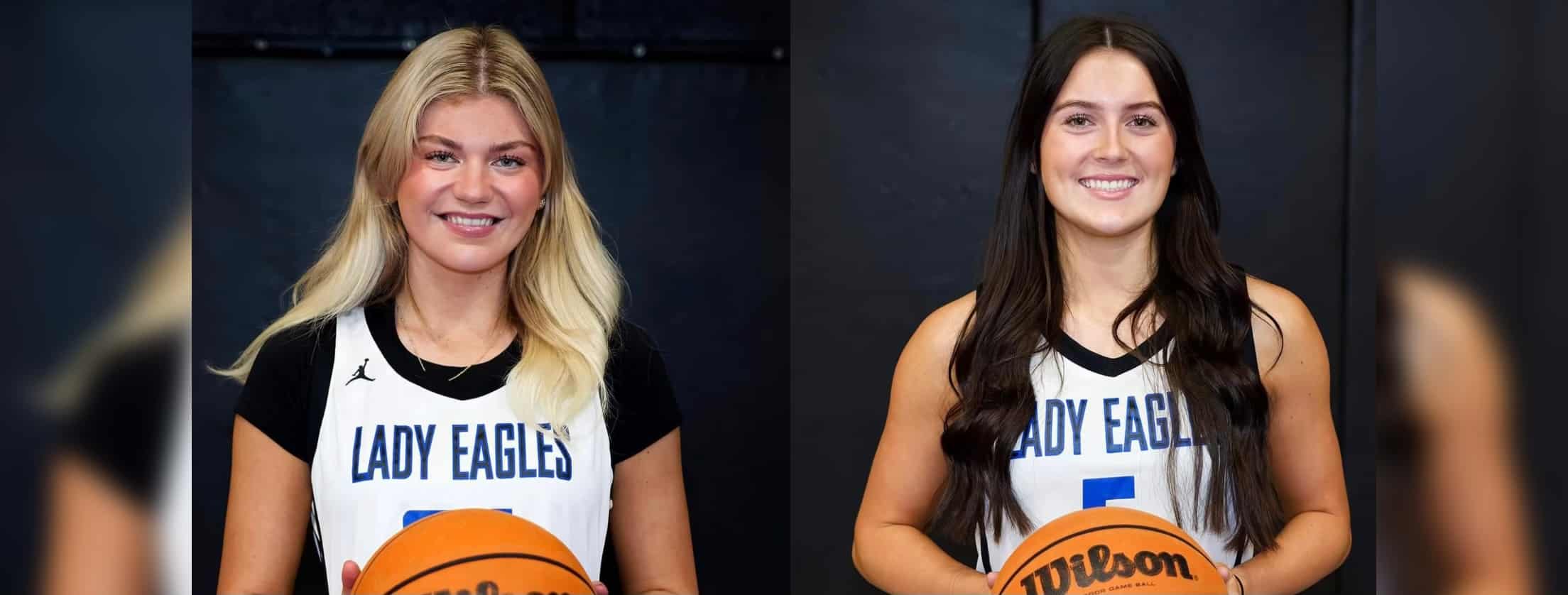 L-R Sophie Masterson and Marley Bufkin