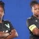 L-R Trinity McGloster and Amari Johnson