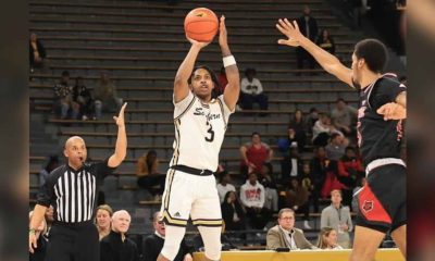 USM basketball player shooting