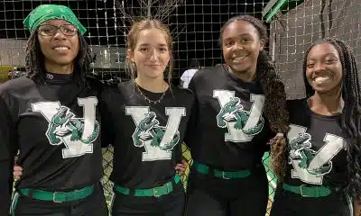 Zion Harvey, Avery VanNorman, Harmony Harris and Camden McGloster