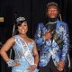 Jakira Gaines and Jahiem Cattlin at Prom