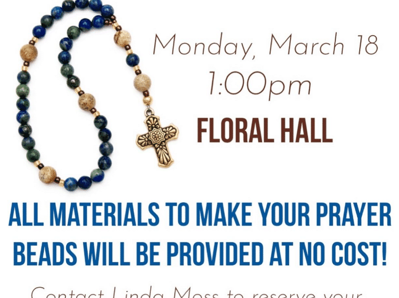 Attend A Prayer Bead Class At Crawford Street United Methodist Church