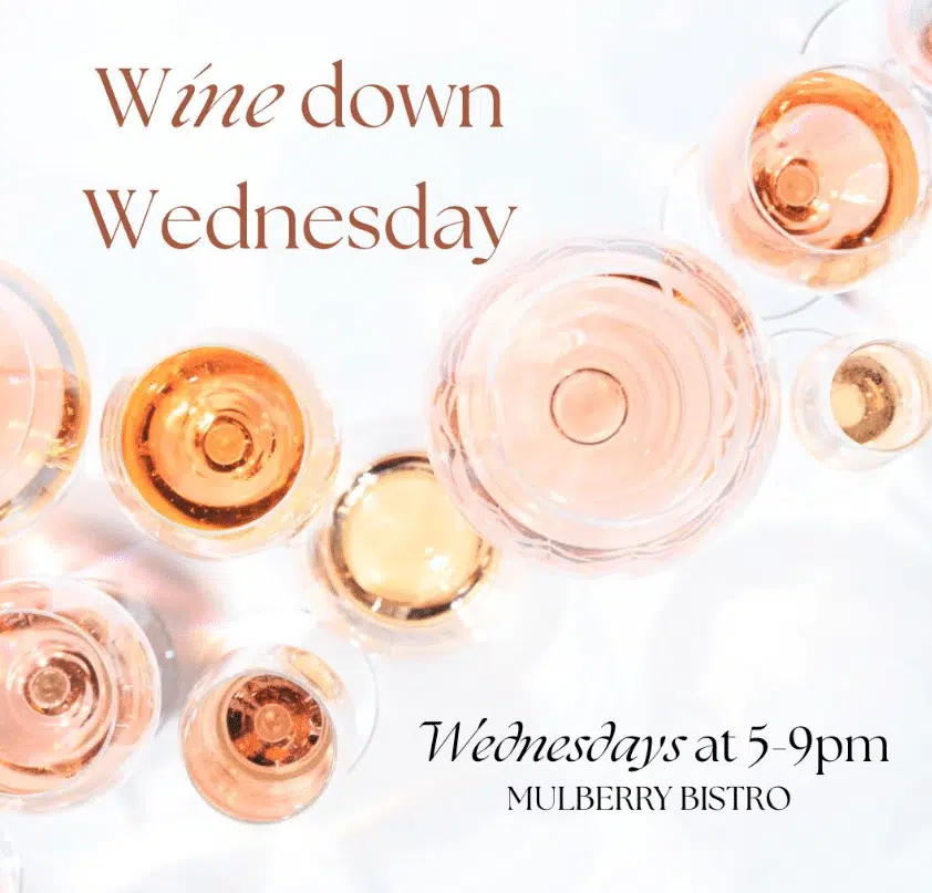 Wine Down Wednesday; Source: Mulberry