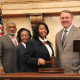 Photo (L-R): Rep. Oscar Denton, Lindsay Adams, Mikayla Davis and Speaker Jason White