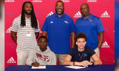 Coach Stallworth, Corey Wildon Sr., Keith Willams, Jonathan Henderson and Cameron Eaddy