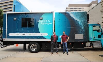 ERDC Hydrogen vehicle in washington dc