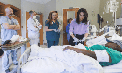 Patricia Hurrod receives first CAR T therapy treatment in the state of Mississippi.