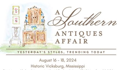 A Southern Antiques Affair event flier
