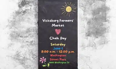 Vicksburg Farmers Market Chalk Day this Saturday