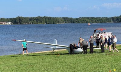 small aircraft crash at ross barnett reservoir