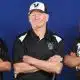 L-R Head Coach Briana Knox, Assistant Coaches Hugh Guest and Tracey Brown: Photo by Alvin Coleman