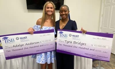 Adalyn Anderson and Tyra Bridges