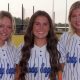 L-R Kinsley Luke, Marley Bufkin and Sophie Masterson:Photo by Richard Miller