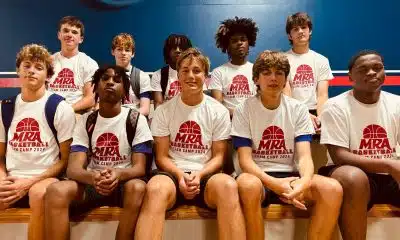 Team members are front row L- Walt Andrews, Dru Gleese, Sadler Lambiotte, Carson Henderson, and Anthony McCloud. Back row L- Evan Mallard, Sadler Lambiotte, Tre Lee, Carson Gleese, and Carter Henderson.