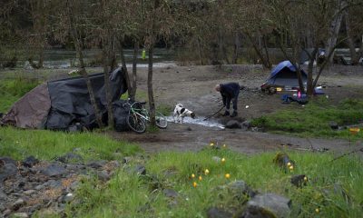 homeless camp