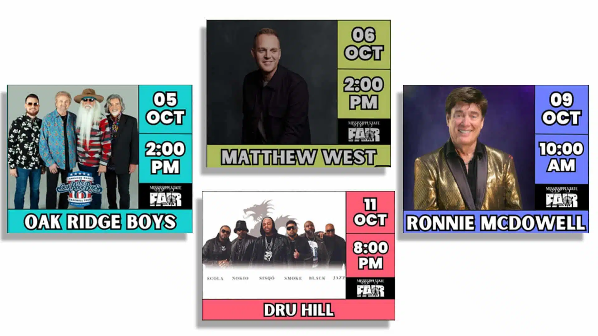 state fair performers